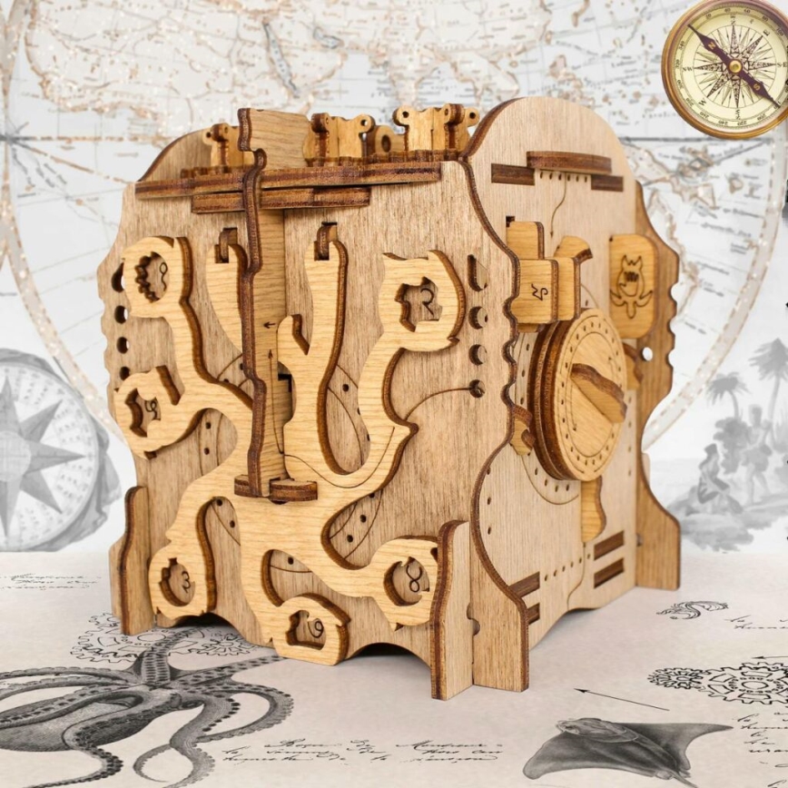 iDventure - Holzpuzzle Kapitän Nemos Nautilus Escape Room