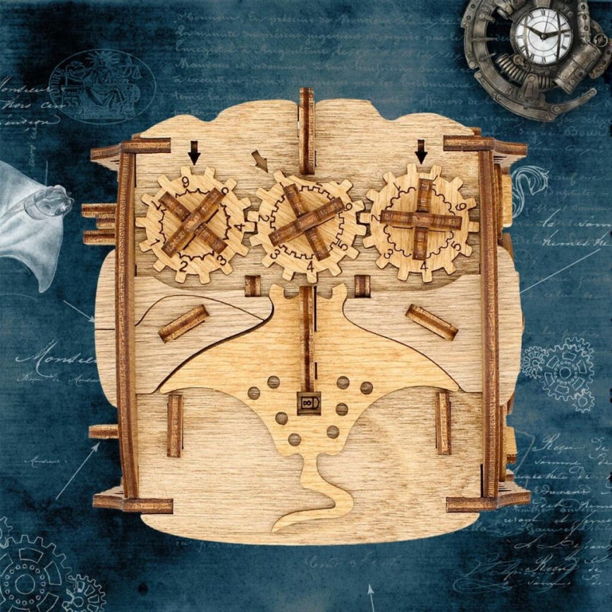 iDventure - Holzpuzzle Kapitän Nemos Nautilus Escape Room