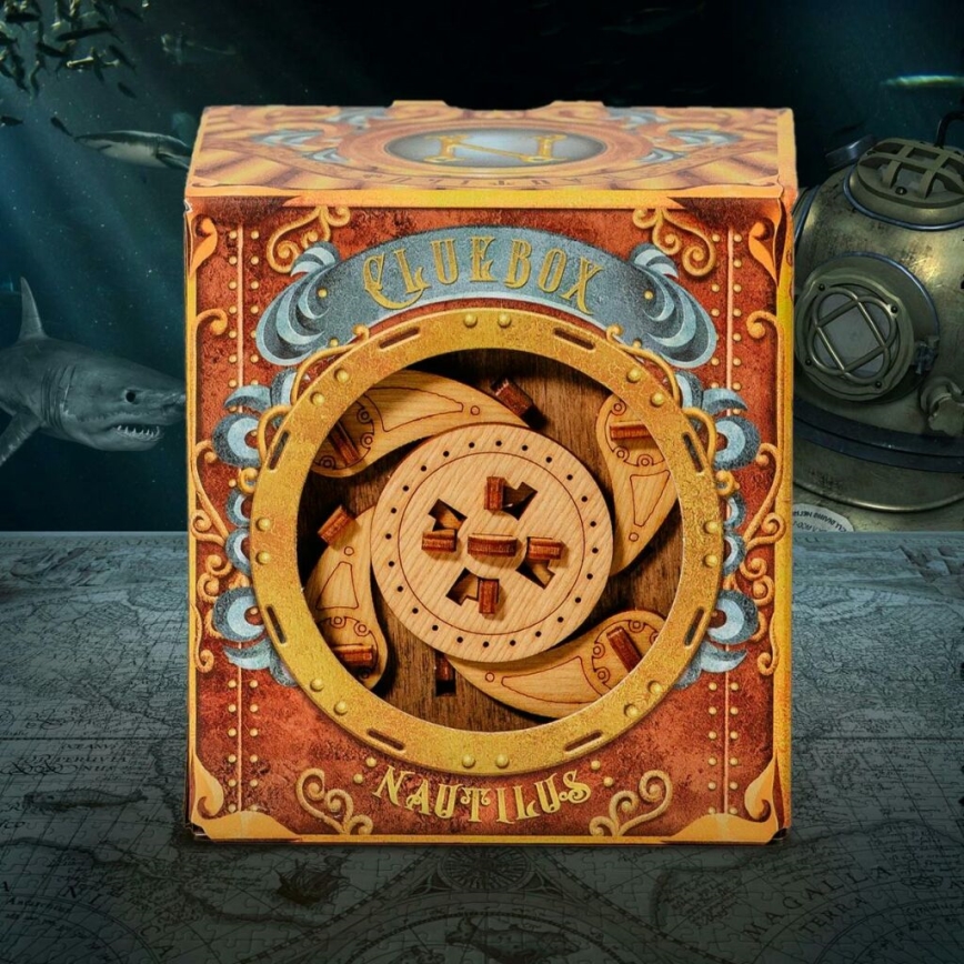 iDventure - Holzpuzzle Kapitän Nemos Nautilus Escape Room