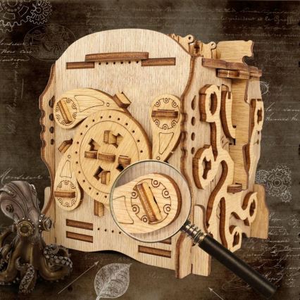 iDventure - Holzpuzzle Kapitän Nemos Nautilus Escape Room