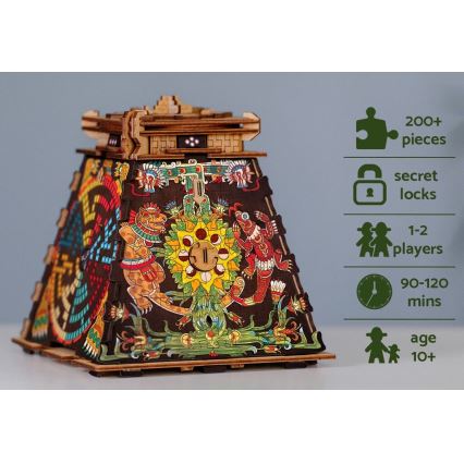iDventure - Holzpuzzle Sun Pyramide