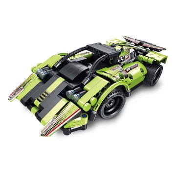 iM.Master - 2-in-1 Auto-Bausatz, 335 Teile, 3x AA + 3x AAA, mit Fernbedienung