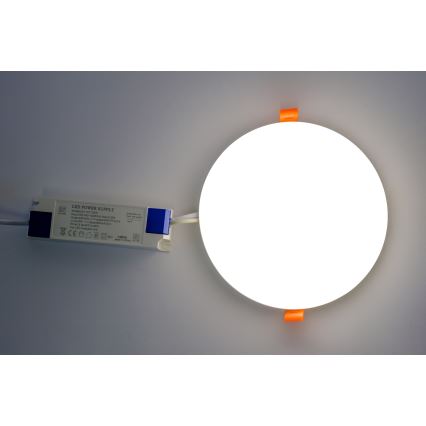 LED-Badezimmer-Einbauleuchte LED/24W/230V 2700-6500K IP44 rund