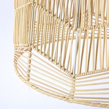 Hängeleuchte PELO 1xE27/40W/230V d 50 cm Rattan
