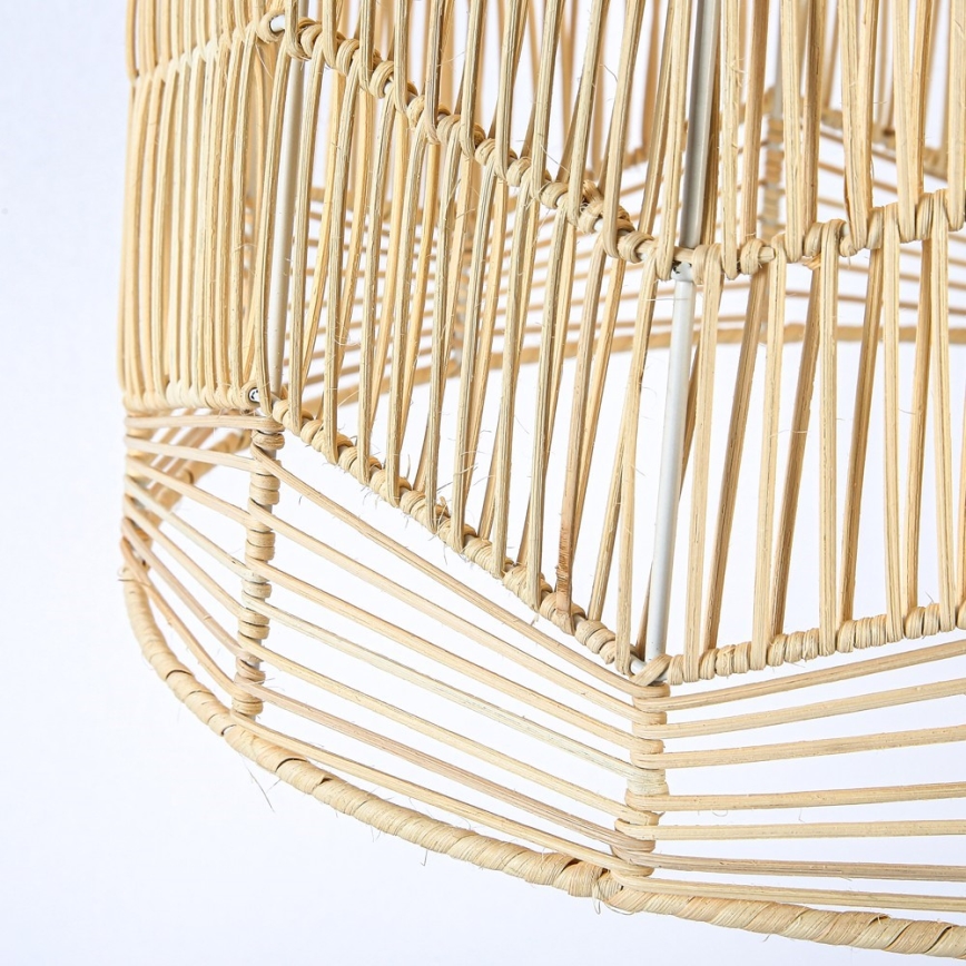 Hängeleuchte PELO 1xE27/40W/230V d 50 cm Rattan