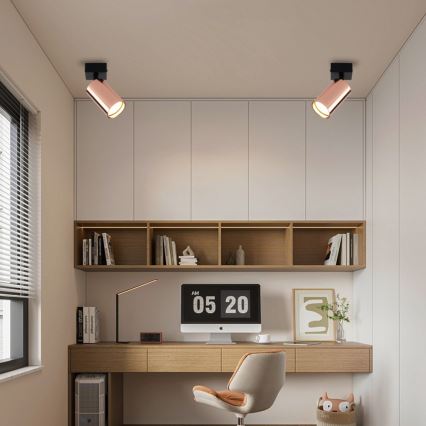 Spotleuchte PUNTO 1xGU10/9W/230V Roségold