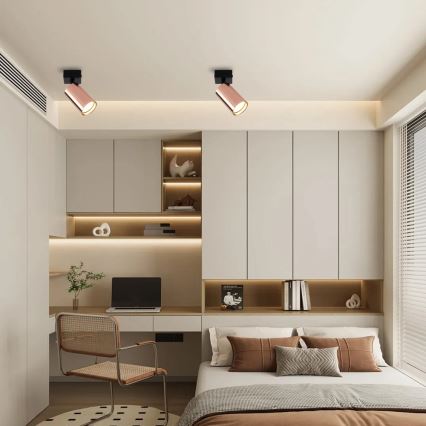 Spotleuchte PUNTO 1xGU10/9W/230V Roségold