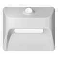 Immax 08308L - Wiederaufladbare LED-Treppenleuchte mit Sensor STEP LIGHT LED/0,3W/3,7V 2200 mAh IP53 weiß