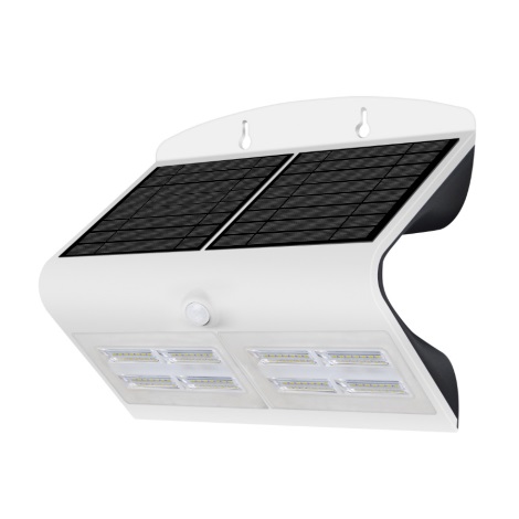 Immax 08429L - LED Solar-Wandleuchte mit einem Sensor LED/6,8W IP65 weiß