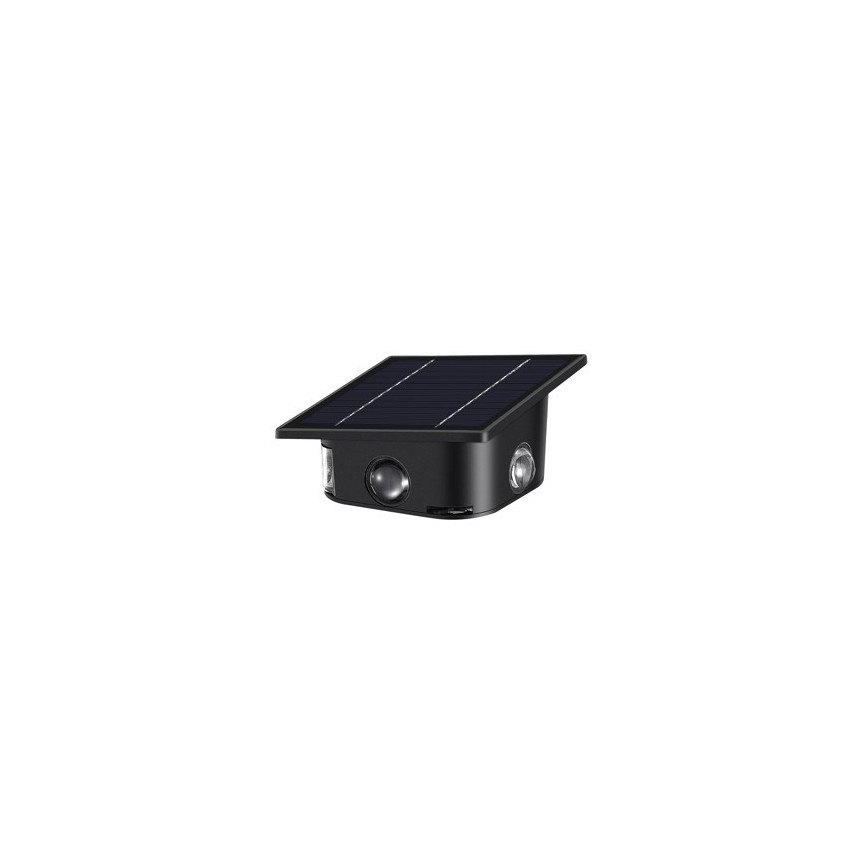 LED Solar-Wandleuchte mit Sensor LED/2W/5V IP54 1300 mAh