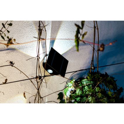 LED Solar-Wandleuchte mit Sensor LED/2W/5V IP54 1300 mAh