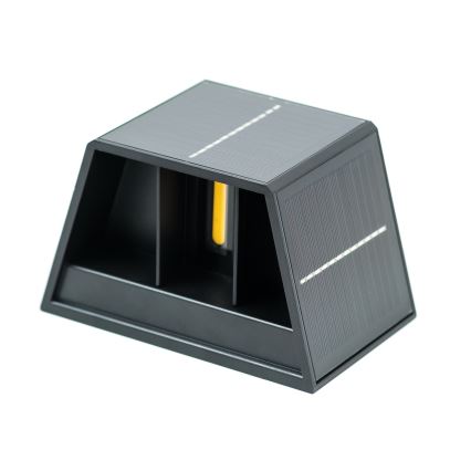 LED Solar-Wandleuchte mit Sensor LED/2W/5V IP54 1300 mAh