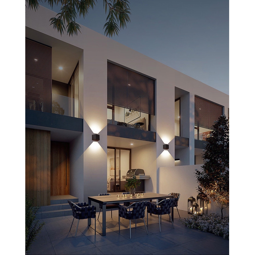 LED Solar-Wandleuchte mit Sensor LED/2W/5V IP54 1300 mAh