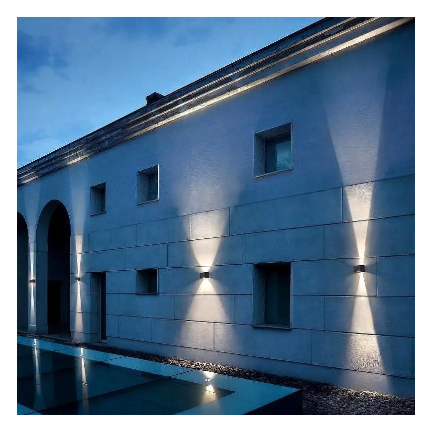 LED-Solarwandleuchte mit Sensor LED/2W/5V IP54