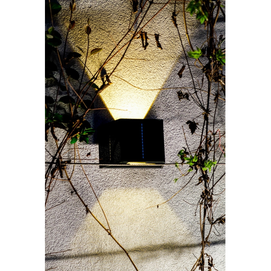 LED-Solarwandleuchte mit Sensor LED/2W/5V IP54