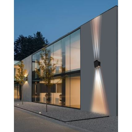 LED Solar-Wandleuchte mit Sensor LED/2W/5V IP54 1300 mAh