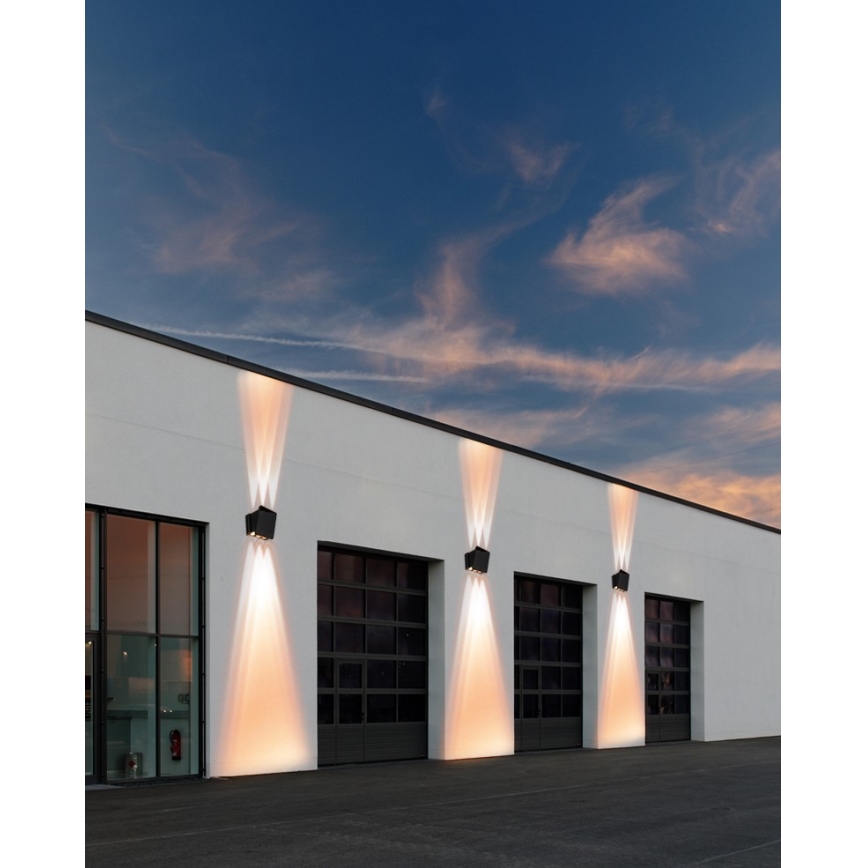 LED Solar-Wandleuchte mit Sensor LED/2W/5V IP54 1300 mAh