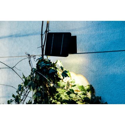 LED Solar-Wandleuchte mit Sensor LED/2W/5V IP54 1300 mAh