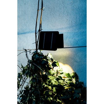 LED Solar-Wandleuchte mit Sensor LED/2W/5V IP54 1300 mAh