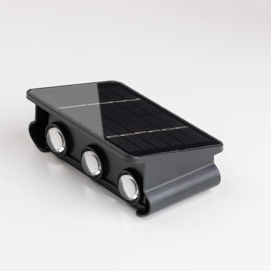 LED Solar-Wandleuchte mit Sensor LED/2W/5V IP54 1300 mAh