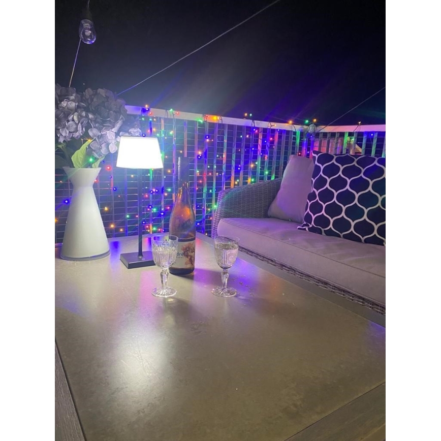 LED dimmbare Außen-Solarleuchte mit Sensor LED/4W/5V IP44 3600 mAh