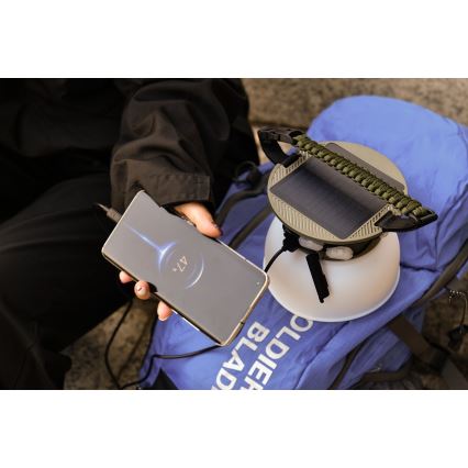 LED RGB Tragbare Solar-Ladlampe mit LED-Lichterkette LED/10W/5V 3600 mAh IP65 3600 mAh