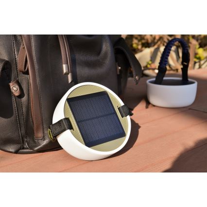 LED RGB Tragbare Solar-Ladlampe mit LED-Lichterkette LED/10W/5V 3600 mAh IP65 3600 mAh