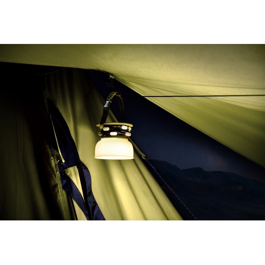 LED RGB Tragbare Solar-Ladlampe mit LED-Lichterkette LED/10W/5V 3600 mAh IP65 3600 mAh