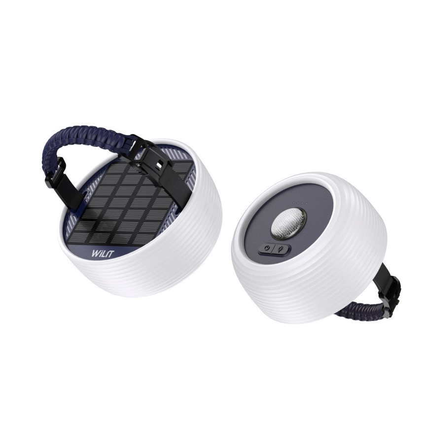 LED RGB Tragbare Solar-Ladlampe mit LED-Lichterkette LED/10W/5V 3600 mAh IP65 3600 mAh