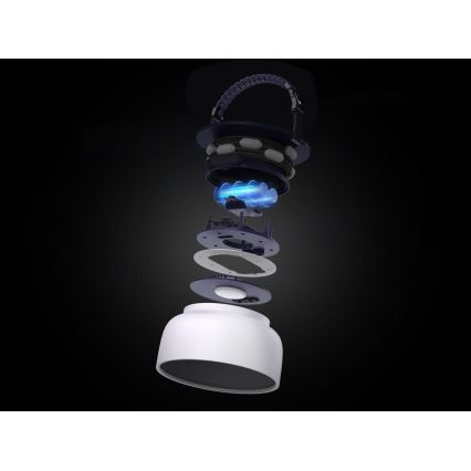 Tragbare aufladbare LED-RGB-Solarlampe mit LED-Kette LED/10W/5V 3600 mAh IP65