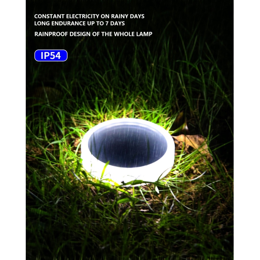 LED Außen-Solarleuchte mit Sensor LED/0,4W/3,2V IP54 500 mAh