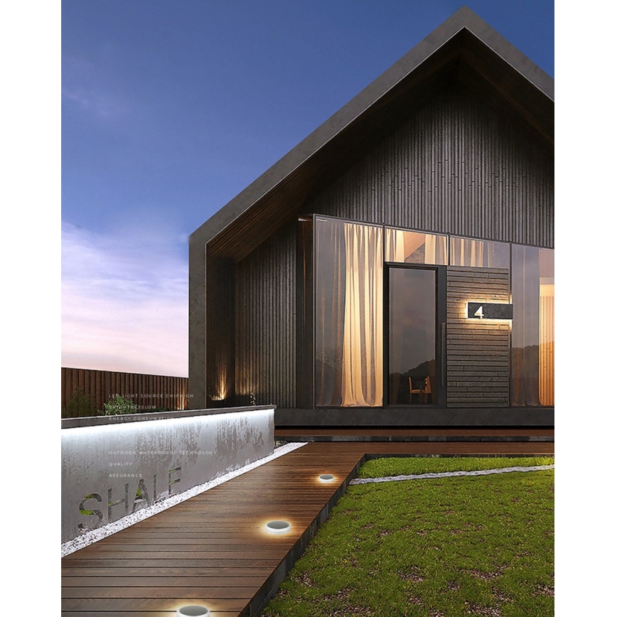 LED Außen-Solarleuchte mit Sensor LED/0,4W/3,2V IP54 500 mAh