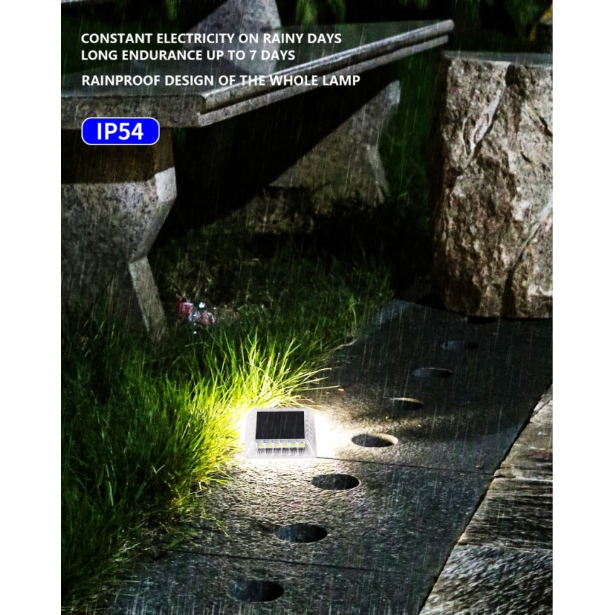 LED Außen-Solarleuchte mit Sensor LED/0,03W/1,2V IP54 800 mAh