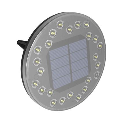 SET 4x LED Außen-Solarleuchte mit Sensor LED/0,048W/2V IP68 600 mAh