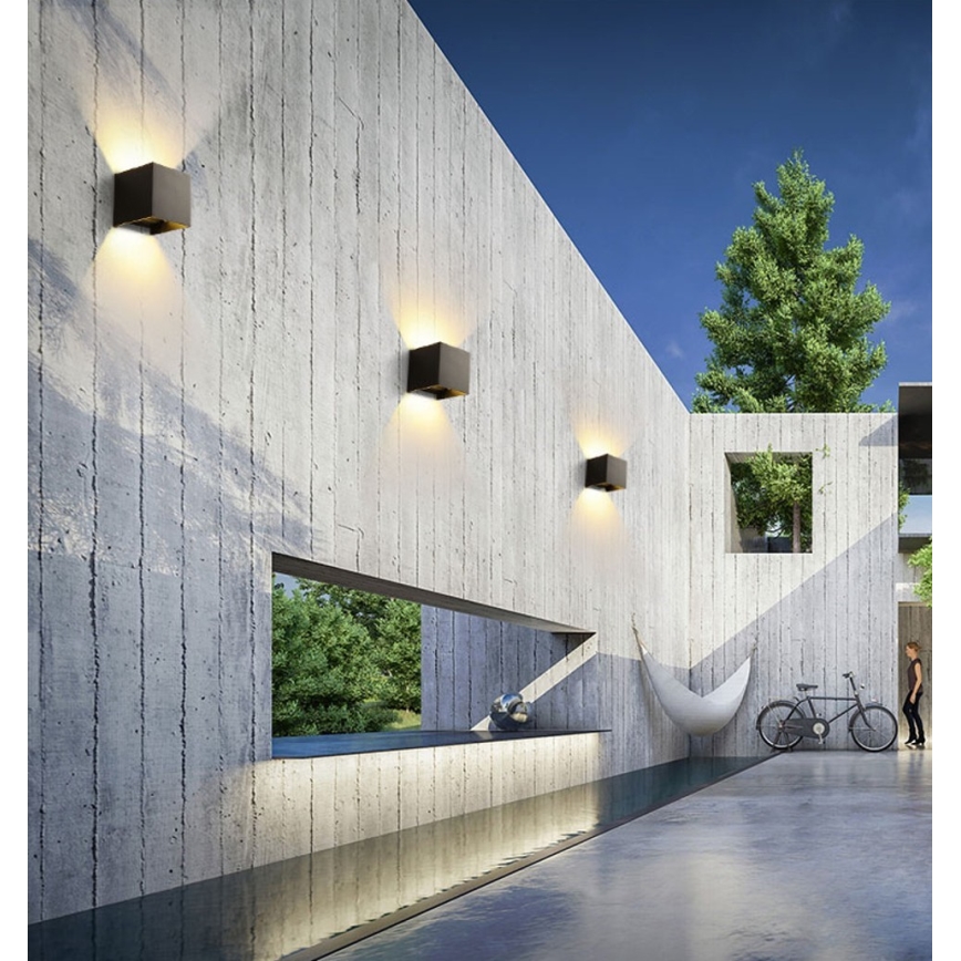 Immax 08510L - LED-Außenwandleuchte DICE LED/6W/230V 3000K IP65