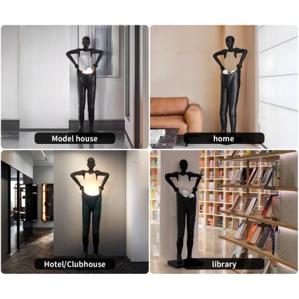 Stehleuchte SILUETTE 4xG9/10W/230V 185 cm Human Houdini