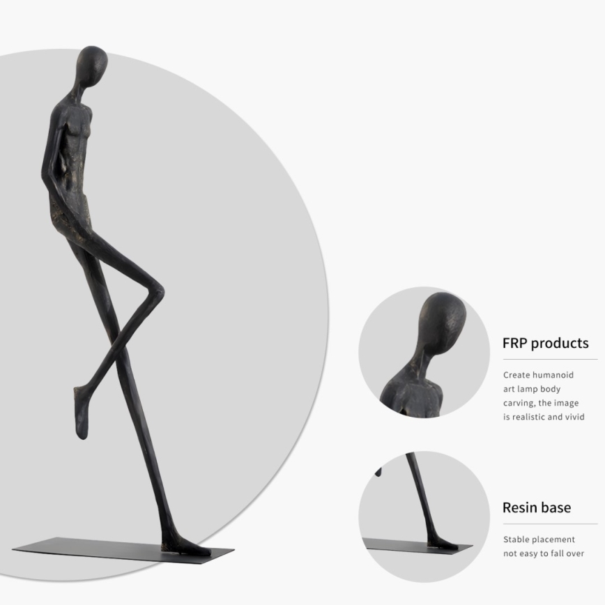Dekorative Skulptur SILUETTE 178 cm Human Relax