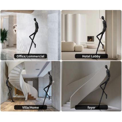 Dekorative Skulptur SILUETTE 178 cm Human Relax
