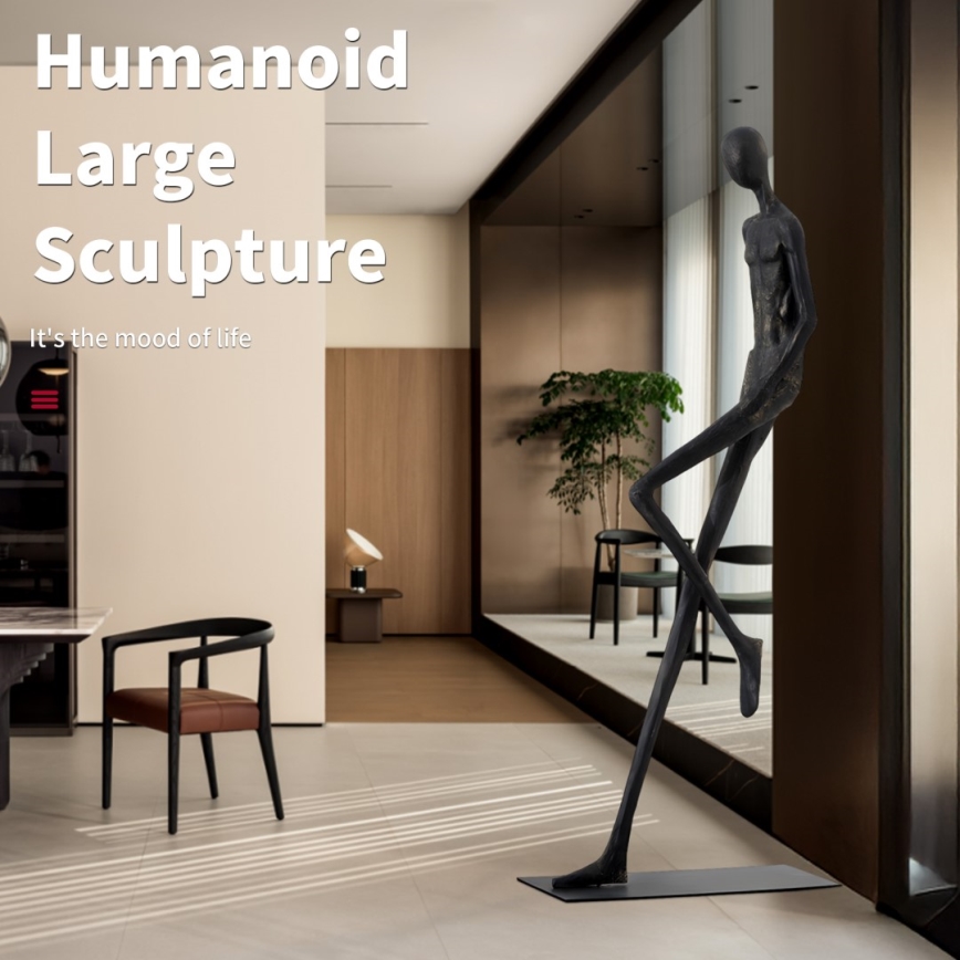 Dekorative Skulptur SILUETTE 178 cm Human Relax