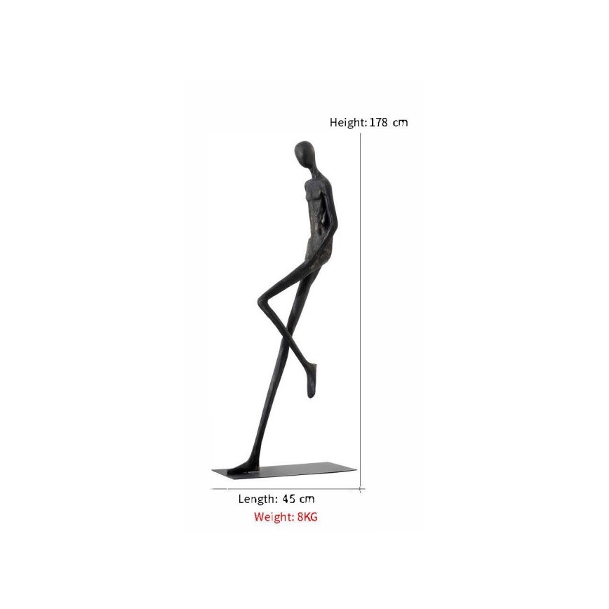 Dekorative Skulptur SILUETTE 178 cm Human Relax