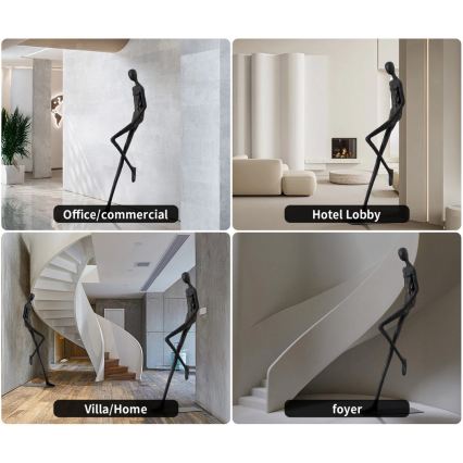 Dekorative Skulptur SILUETTE 190 cm Human Relax