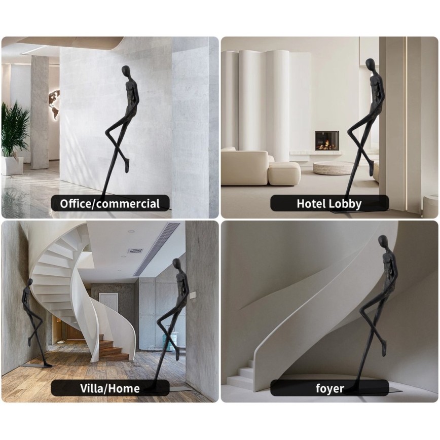 Dekorative Skulptur SILUETTE 190 cm Human Relax