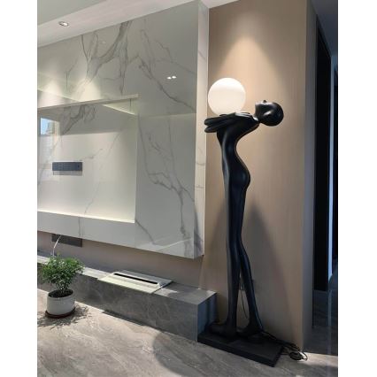 Stehleuchte SILUETTE 1xE27/25W/230V 175 cm Frauen-Silhouette