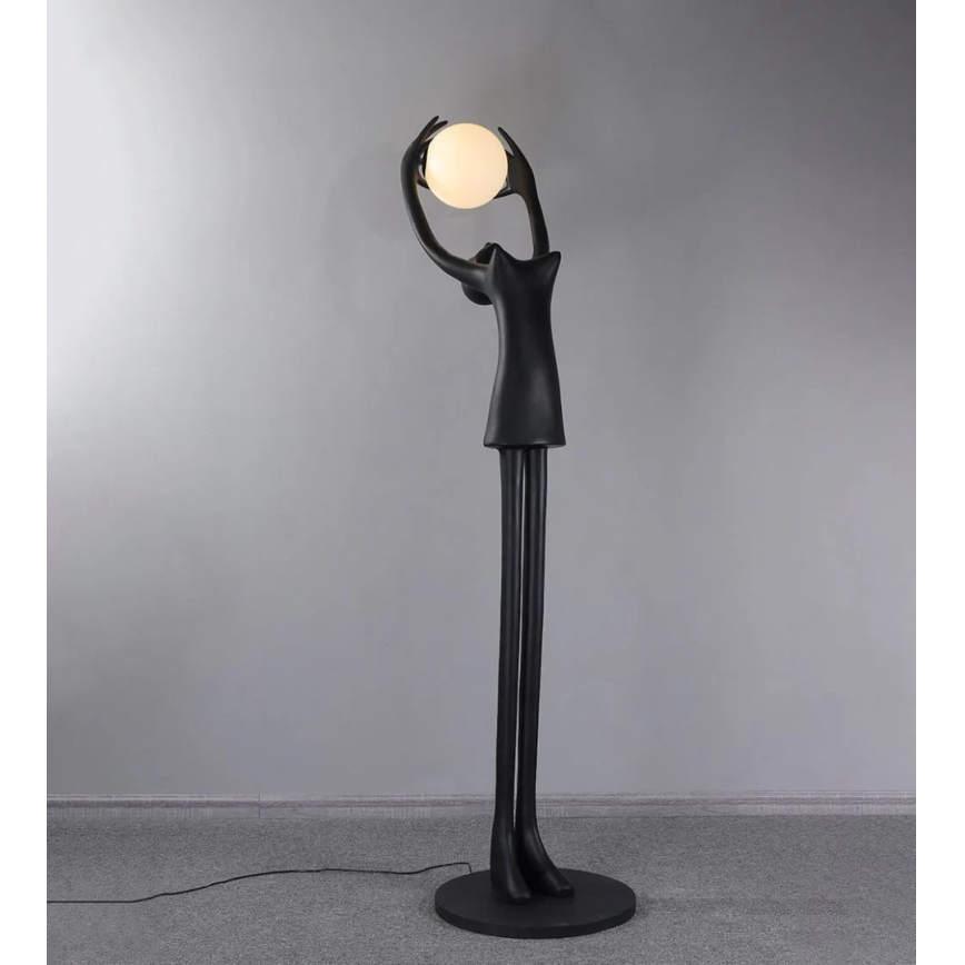Stehlampe SILUETTE 1xE27/25W/230V 210 cm Human Girl