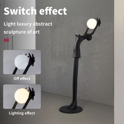Stehlampe SILUETTE 1xE27/25W/230V 210 cm Human Girl