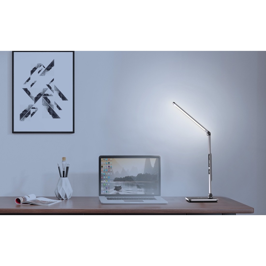 Dimmbare LED-Tischleuchte LED/8,5W/230V mit kabelloser Aufladung