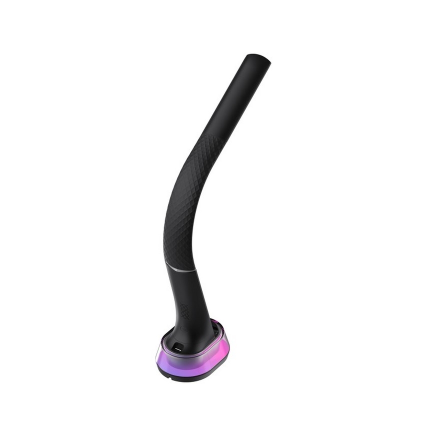 Dimmbare LED-RGB-Tischleuchte mit kabelloser Aufladung	 CORELLA LED/7W/12/230V schwarz