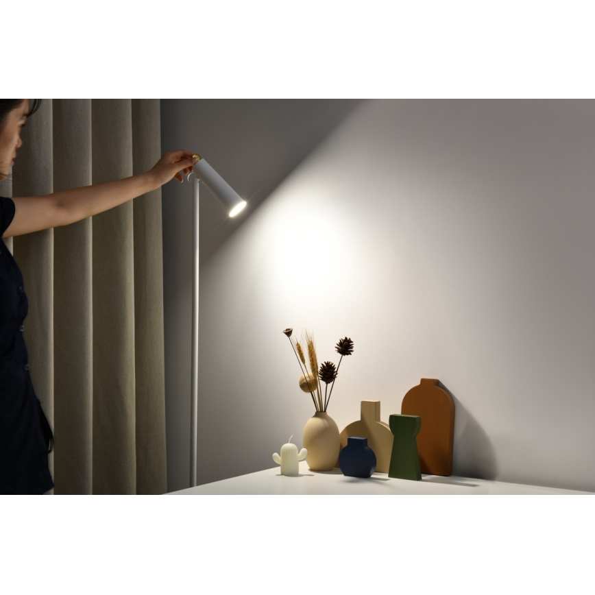 Dimmbare LED-Stehleuchte TIT LED/6W/230V weiß