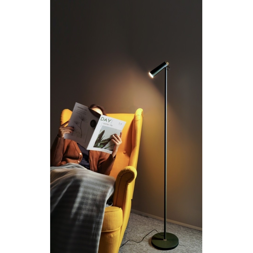 Dimmbare LED-Stehleuchte TIT LED/6W/230V schwarz