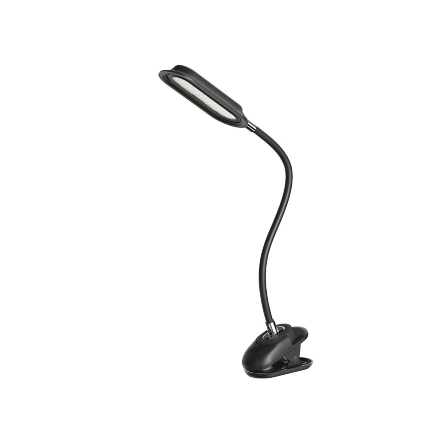 LED+CCT dimmbare Tischlampe mit Clip CLIP LED/7,5W/230V 3000/4200/5000K schwarz